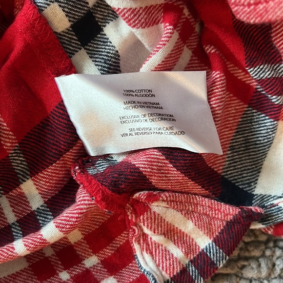 NWT Gap flannel shirt - Picture 3 of 4